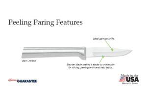 Peeling Paring Knife Silver
