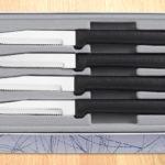 Set Of 4 Steak Knives Black
