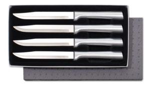 Utility Steak Knives Set of 4 Silver