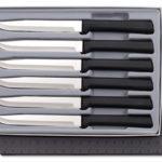 Utility Steak Knives Set of 6 Black