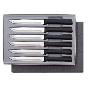 Utility Steak Knives Set of 6 Silver