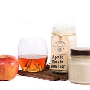 Whiskey Boat Goods Candle - Apple Maple Bourbon