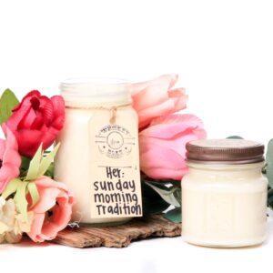 Whiskey Boat Goods Candle - Her Sunday Morning Tradition