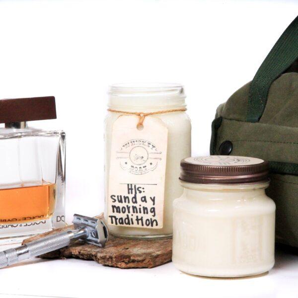 Whiskey Boat Goods Candle – His Sunday Morning Tradition