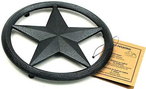 Cast Iron Trivet Star