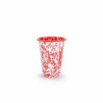 Splatter-Enamelware-14oz-Tumbler-red