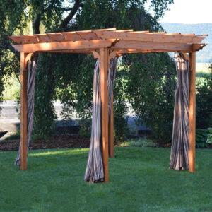 8' x 8' Pergola w/ Swing Hangers