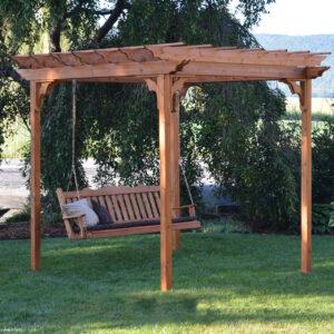 8' x 8' Pergola w/ Swing Hangers