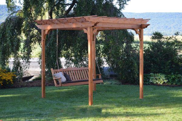 8′ x 8′ Pergola w/ Swing Hangers