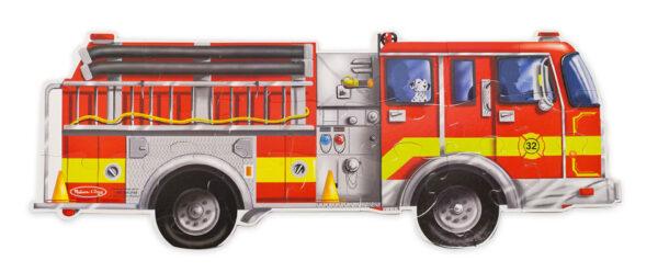 Giant Fire Engine – Shaped Puzzle (24pc)
