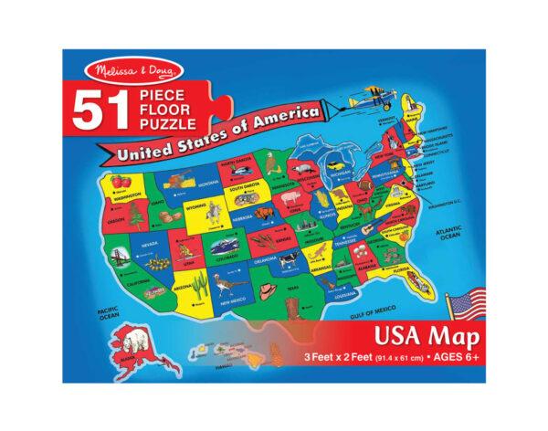 U.S.A. Map (51pc)