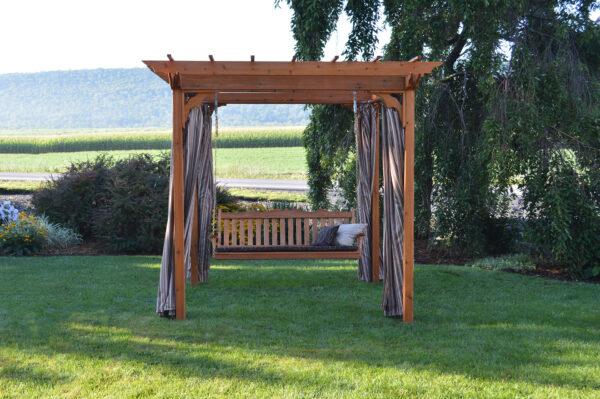 8′ x 8′ Pergola w/ Swing Hangers