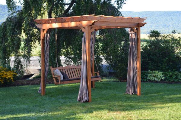 8′ x 8′ Pergola w/ Swing Hangers