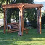 8′ x 8′ Pergola w/ Swing Hangers