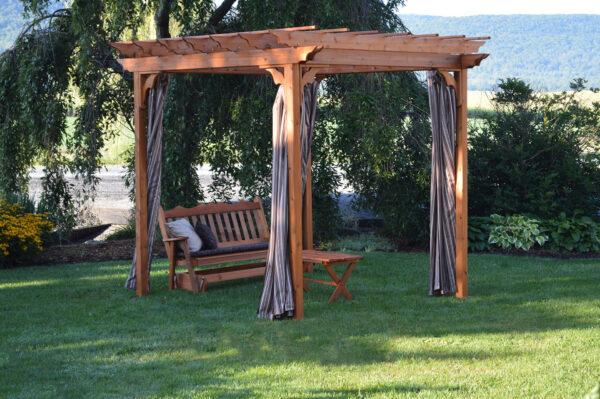 8′ x 8′ Pergola w/ Swing Hangers