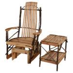 Hickory Glider Rocker