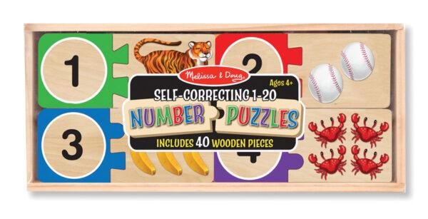 Self-Correcting Numbers Puzzles