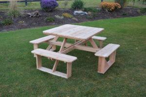 44" Square Walk-In Table