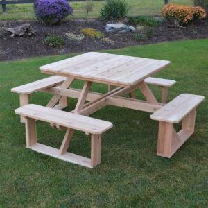44" Square Walk-In Table