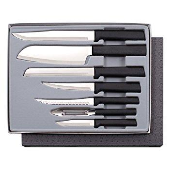 Rada Cutlery 2-Piece Paring Knife Set and Knife Sharpener Stainless