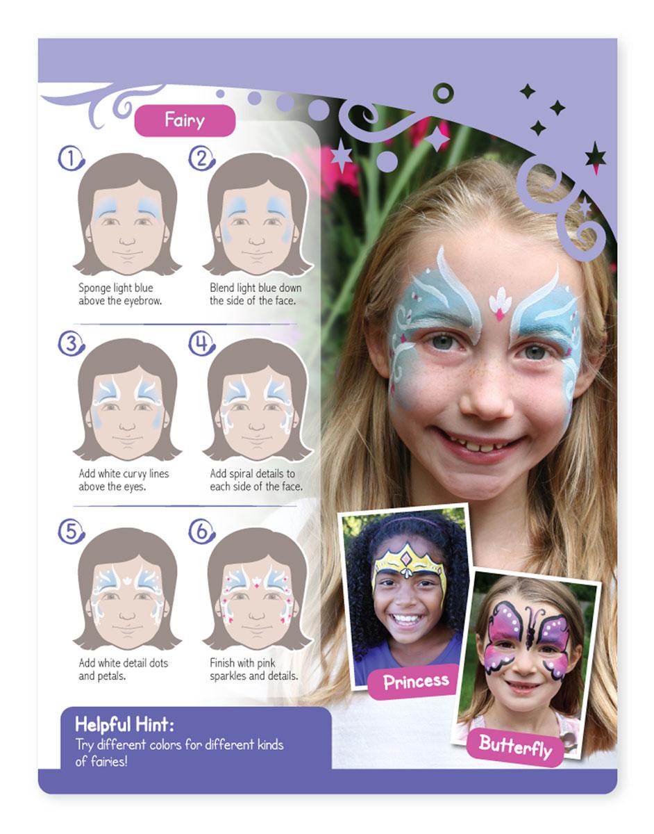 Face and go. Аквагрим для девочек купить. face craft.