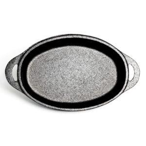 CAST IRON OVAL SINGLE SERVE