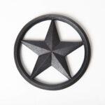 CAST IRON TRIVET STAR