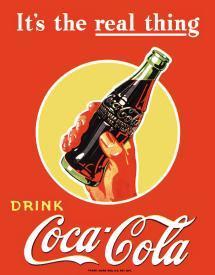 COKE REAL THING – BOTTLE