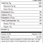 Dark Chocolate Cashews 1lb Nutrition Facts