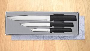 GIFT PACK SLICER UTILITY KNIFE PARING BLACK