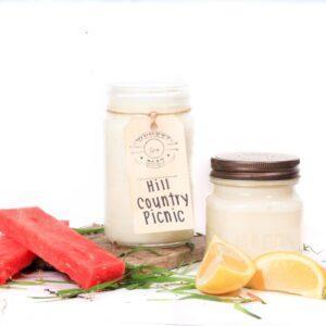 Whiskey Boat Goods Candle - Hill Country Picnic