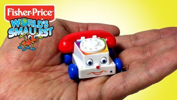 World’s Smallest Fisher Price Chatter Telephone by Super Impulse