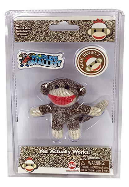World’s Smallest Sock Monkey by Super Impulse
