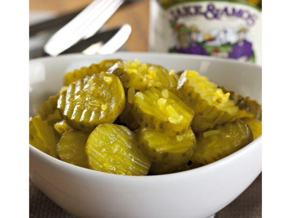 J&A Dill Garlic Pickle Chips