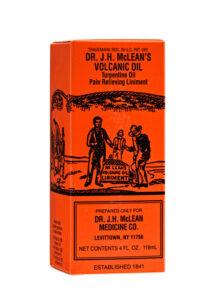 Dr. J.H. McClean's Volcanic Oil