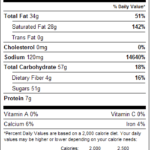 Mini Dark Chocolate Peanut Butter Buckeyes 1lb Nutrition Facts