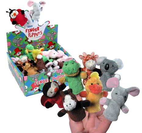 PLUSH FINGER PUPPETS