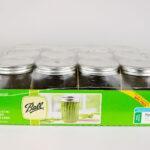 Ball Canning Jars 1 dozen Wide Mouth Pint