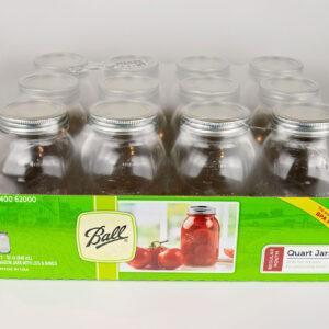 Ball Canning Jars 1 dozen Regular Mouth Quart