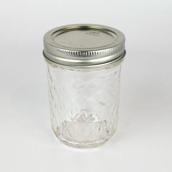 Ball Canning Jars 1 dozen Regular Mouth Quilted Jelly Jars 8oz