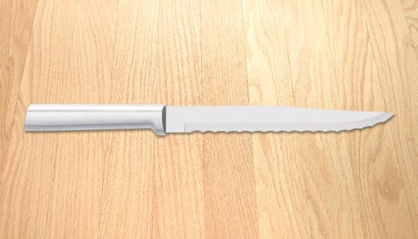 Rada Cutlery Serrated Steak Knife Stainless Steel Blade with Aluminum