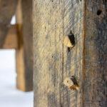 6′ Table (Walnut Barn Beam Base)