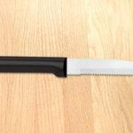 SERRATED STEAK KNIFE BLACK