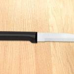 SERRATED STEAK KNIFE BLACK