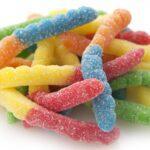 Sour Neon Gummi Worms 1lb