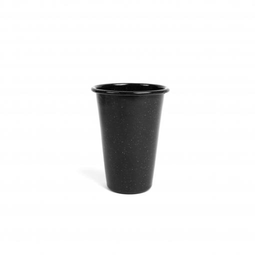 Speckle-Enamelware-14oz-Tumbler-black