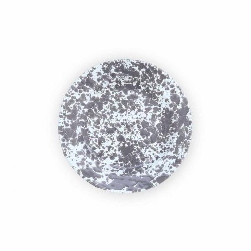 Splatter-Enamelware-10in-Dinner-Plate-grey