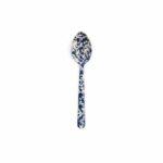 Splatter-Enamelware-Large-Slotted-Spoon-navy