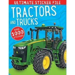 Ultimate Sticker File - Tractors & Trucks by House of Marbles