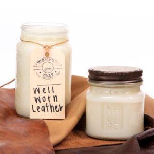 Whiskey Boat Goods Candle - Well Worn Leather